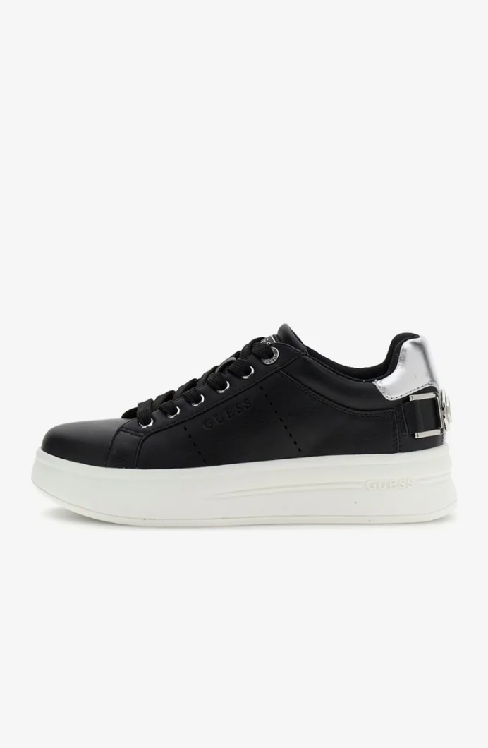 Guess Wesli Kadın Siyah Sneaker FLPWESELE12-BLACK