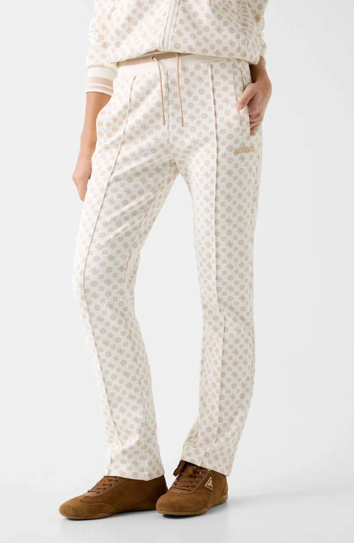 Guess Yeni Aggie Uzun Kadın Krem Eşofman Altı V5YB20KB212-P0OR