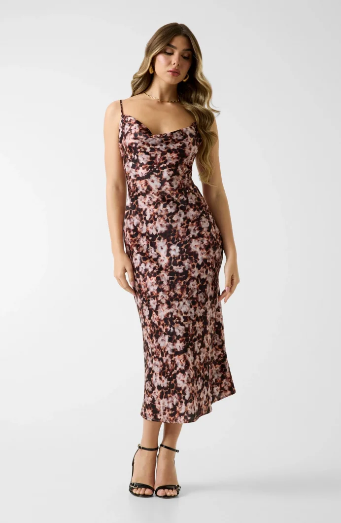 Guess Yeni Akilina Kadın Çok Renkli Elbise W5GK85WH9C2-PM66