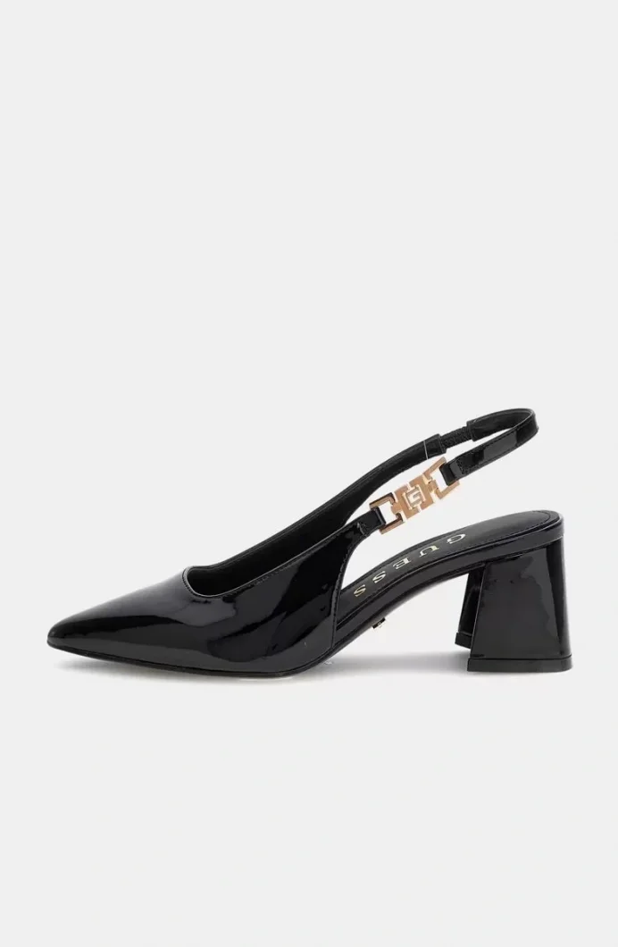 Guess ZABELA Kadın Siyah Topuklu Ayakkabı FLPZABPAF05-BLACK