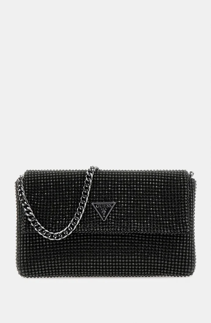 Guess Zalina Kadın Siyah Clutch HWRB9350700-BLA