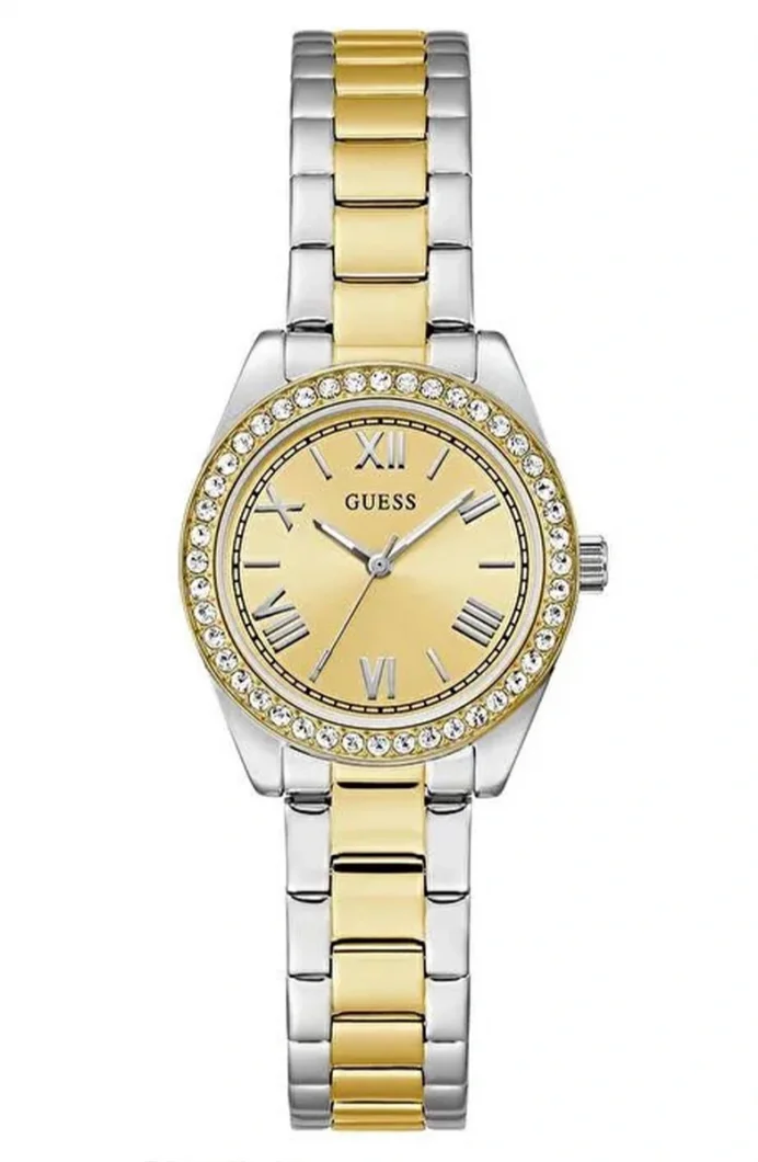 Guess Kadın Altın Rengi/Metalik Gri Kol Saati GUGW0841L2