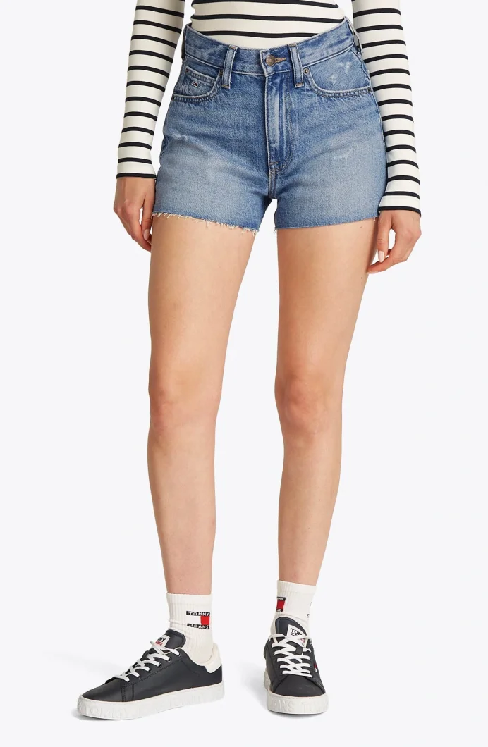 Tommy Hilfiger HOT PANT BI8036 Kadın  Şort DW0DW205751AB