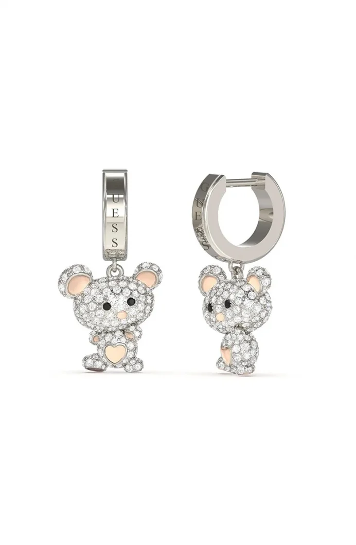 Guess JGUJUBE04689JWRHCLTU Kadın Metalik Gri Küpe JGUJUBE04689JWRHCLTU