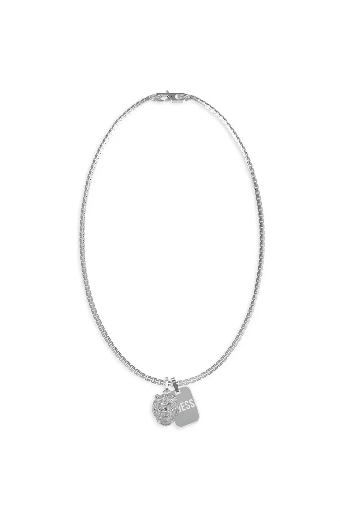 Guess JGUJUMN01300JWSTTU Erkek Metalik Gri Kolye JGUJUMN01300JWSTTU
