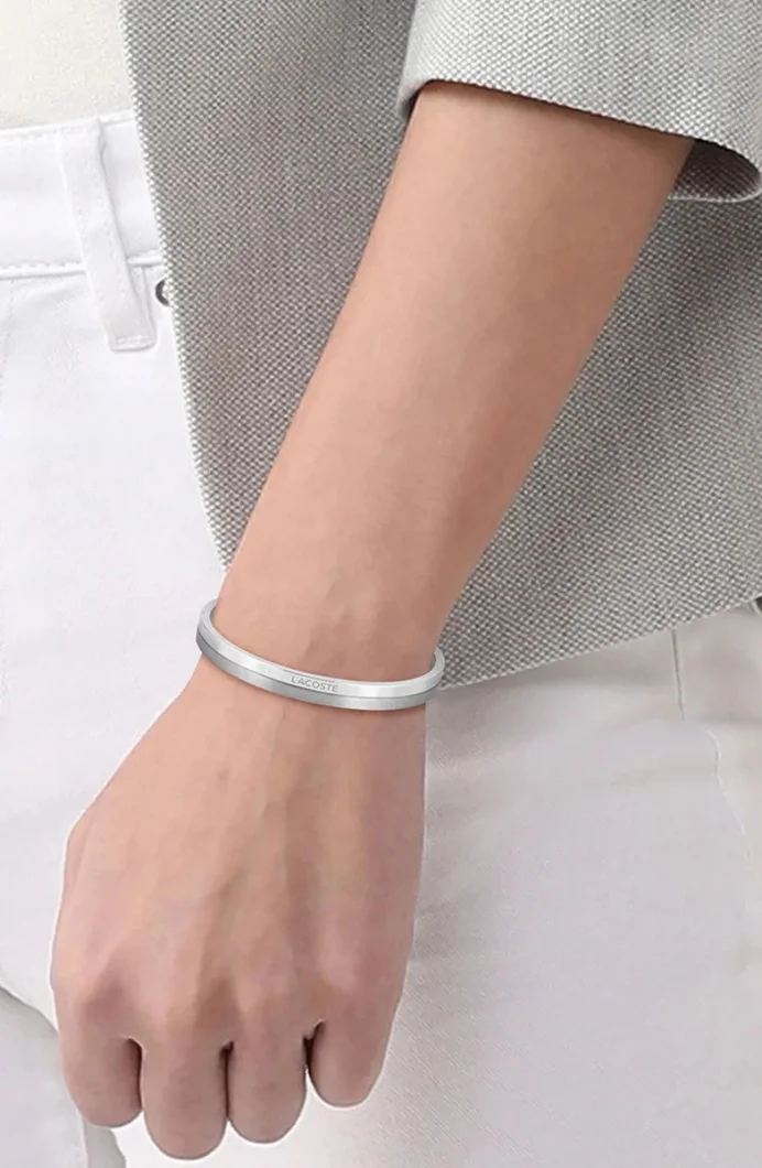 Lacoste Jewel LACJ2040200 Kadın Metalik Gri Bileklik LACJ2040200