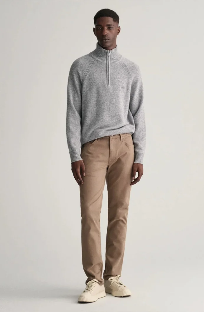 GANT Erkek Kahverengi Slim Fit Jean