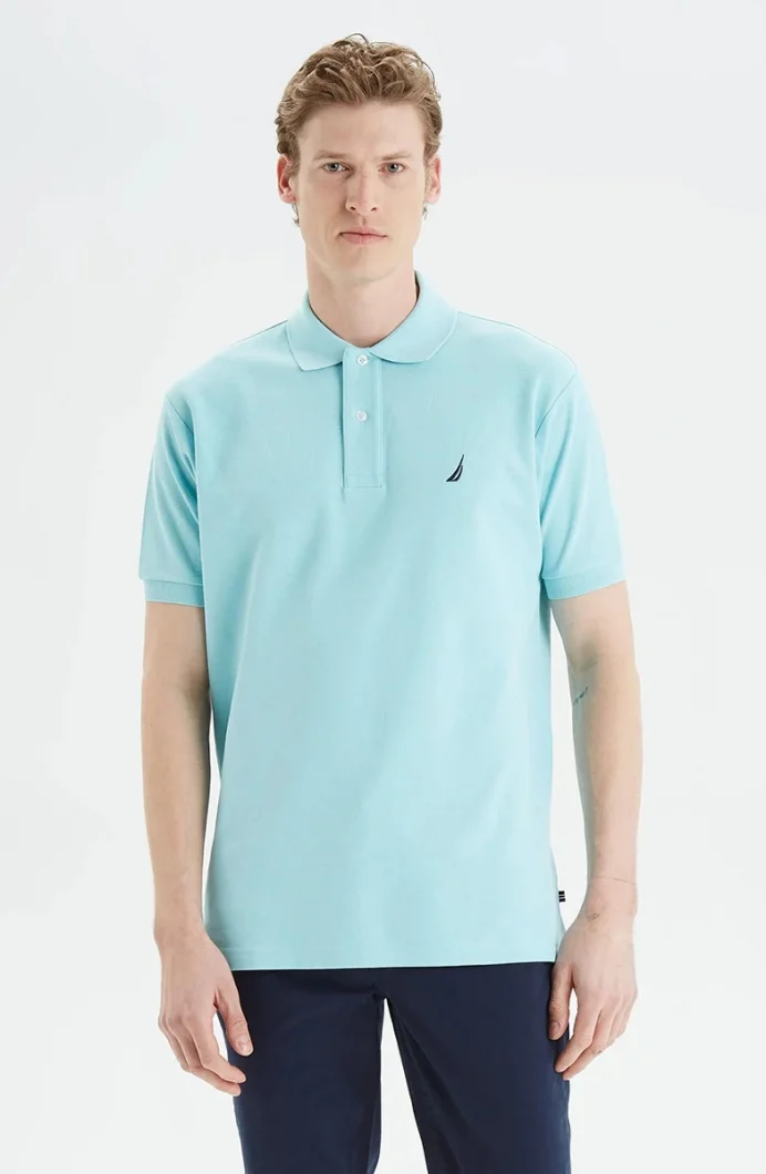 Nautica POLO Erkek Su Yeşili T-shirt K35000T.4IV