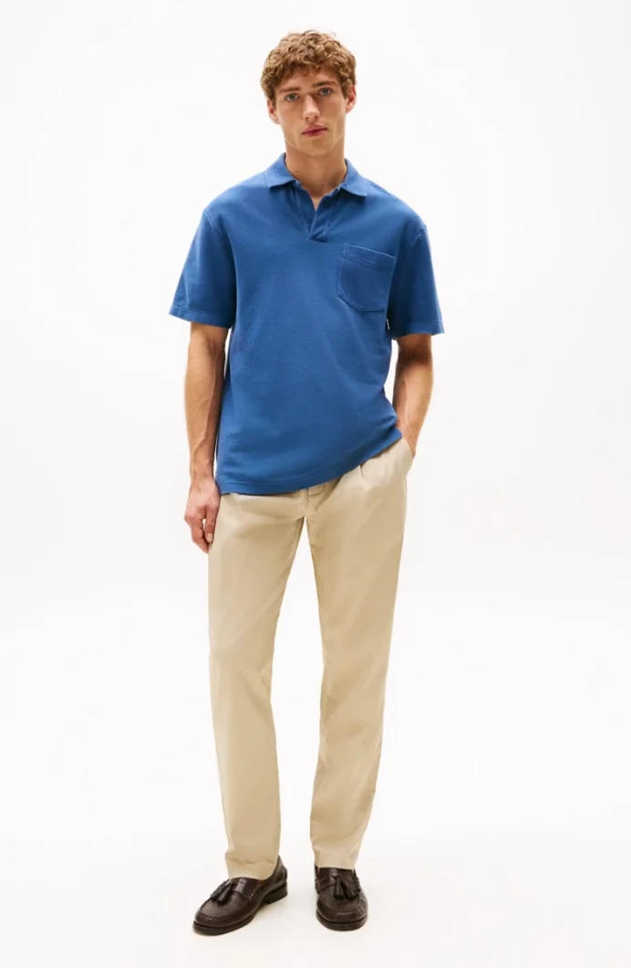 Tommy Hilfiger Erkek Harlem Tech Twill Beyaz Pantolon MW0MW39702RBT