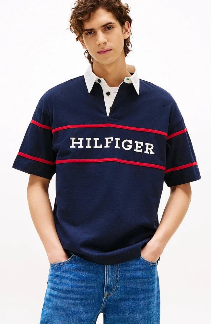 Tommy Hilfiger Erkek Pamuklu Regular Fit Polo T-Shirt MW0MW39868DW5