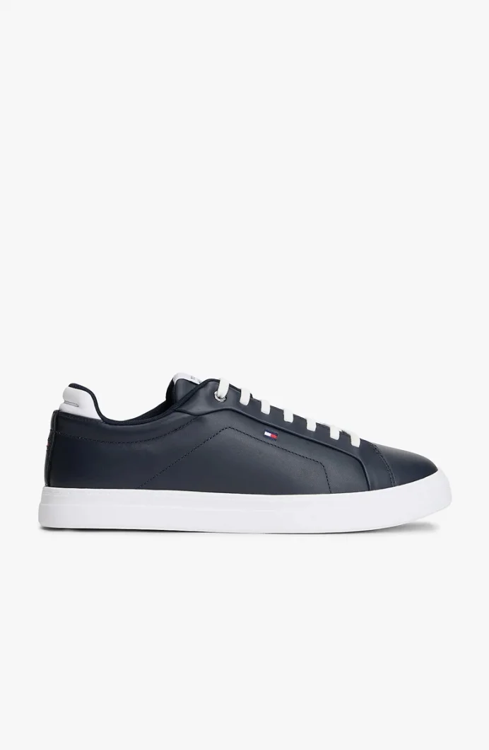Tommy Hilfiger Icon Court Hafif Essential Erkek Mavi Sneaker FM0FM05678DW5
