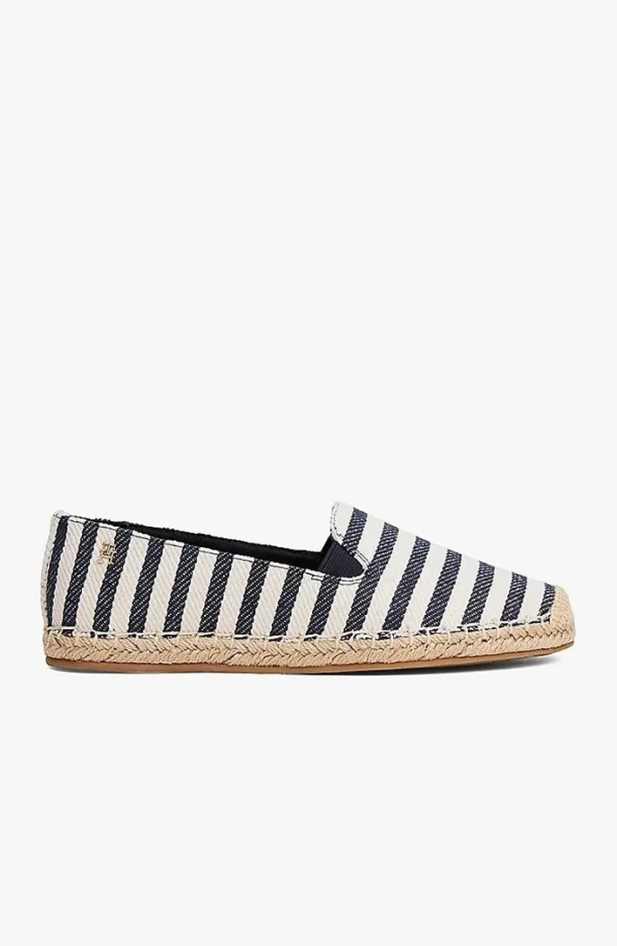 Tommy Hilfiger NAUTICAL STRIPE ESPADRILLE Kadın  Babet FW0FW086530GZ