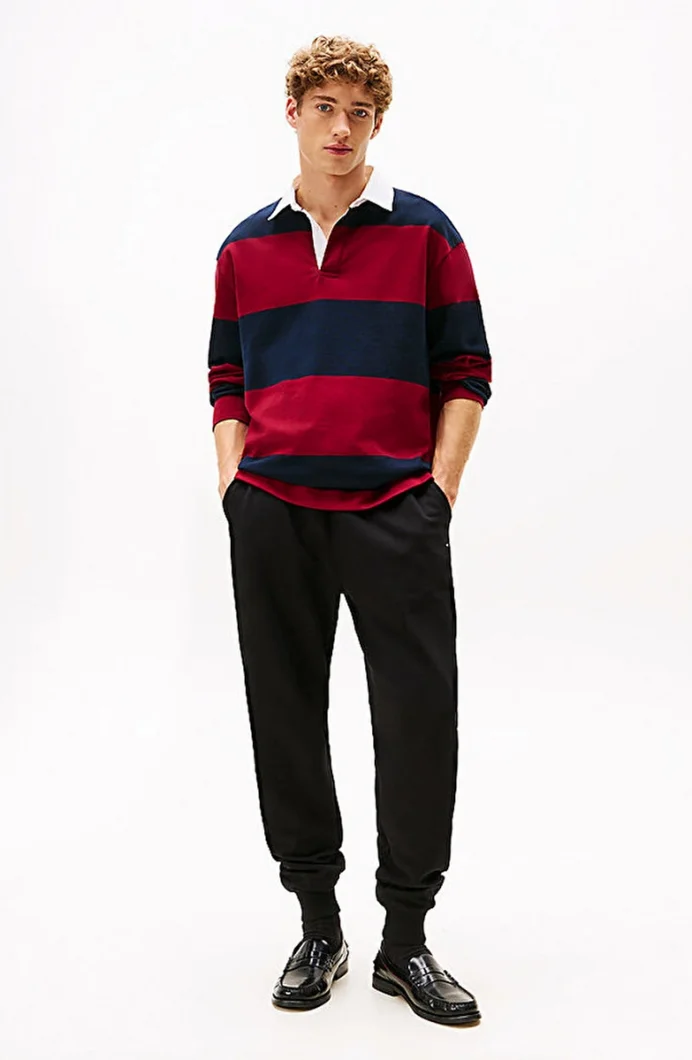 Tommy Hilfiger Klasik Penye Erkek Eşofman Altı MW0MW37236BDS