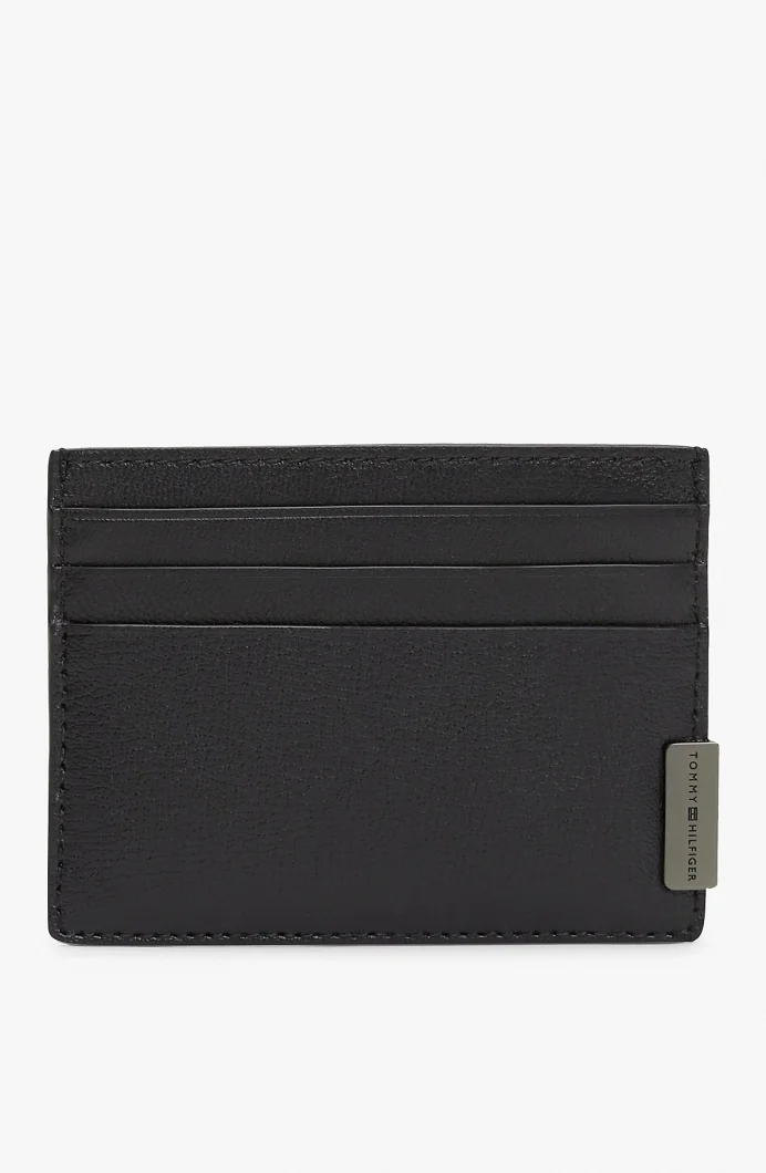 Tommy Hilfiger TH Hardware Kredi Kartı Erkek Siyah Kartlık AM0AM13964BDS