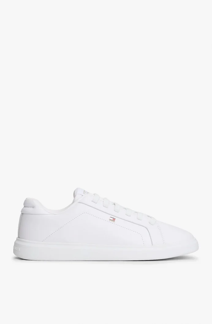 Tommy Hilfiger TH Icon Court Hafif Kadın Beyaz Sneaker FW0FW08948YBS