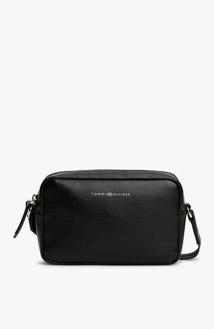 Tommy Hilfiger TH Logo Şeritli Kamera Kadın Çanta AW0AW17689BDS