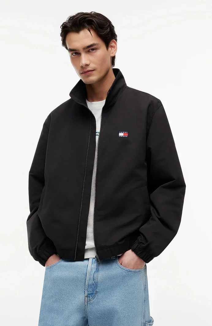 Tommy Hilfiger TJM Essential Erkek Siyah Ceket DM0DM22720BDS