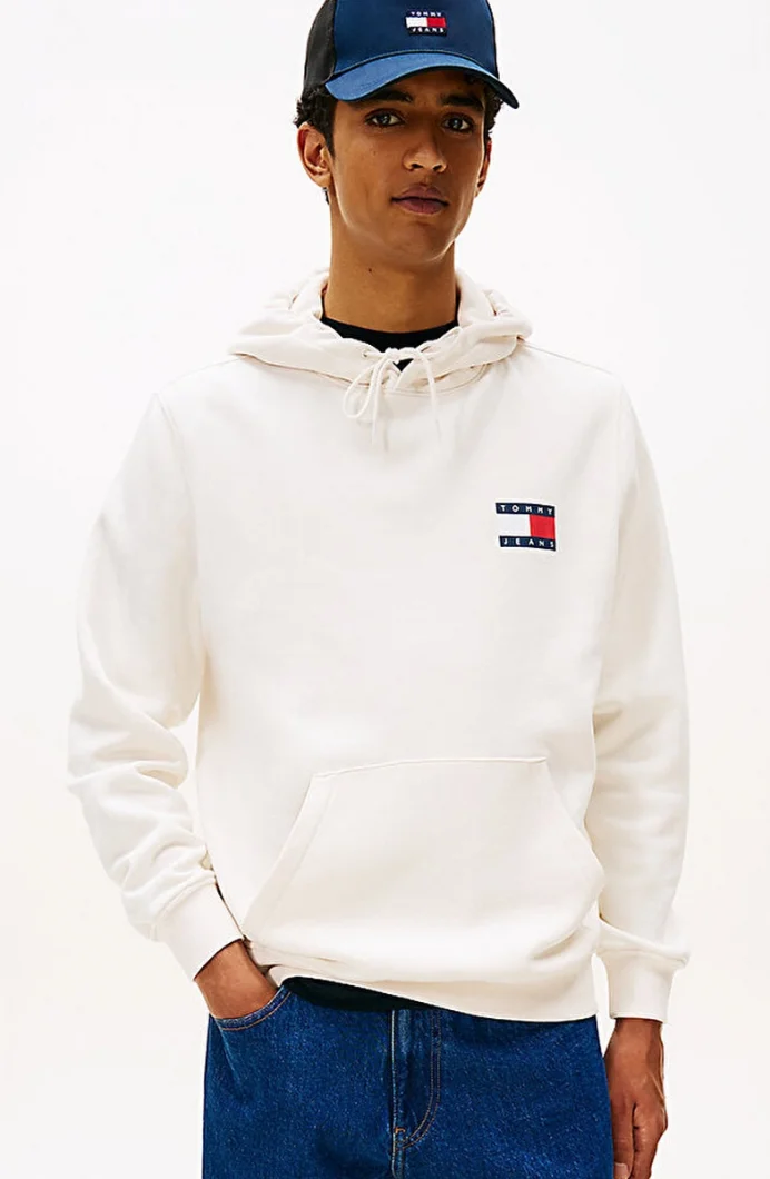 Tommy Hilfiger TJM Normal Kesim Klasik Bayrak Desenli Erkek Sweatshirt  DM0DM20738YBH