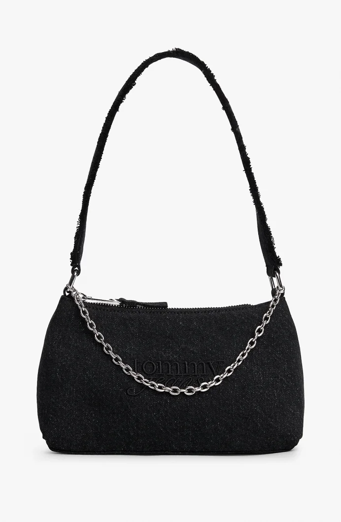 Tommy Hilfiger TJW Cool Denim Omuz Kadın Denim Omuz Çantası AW0AW180831BZ