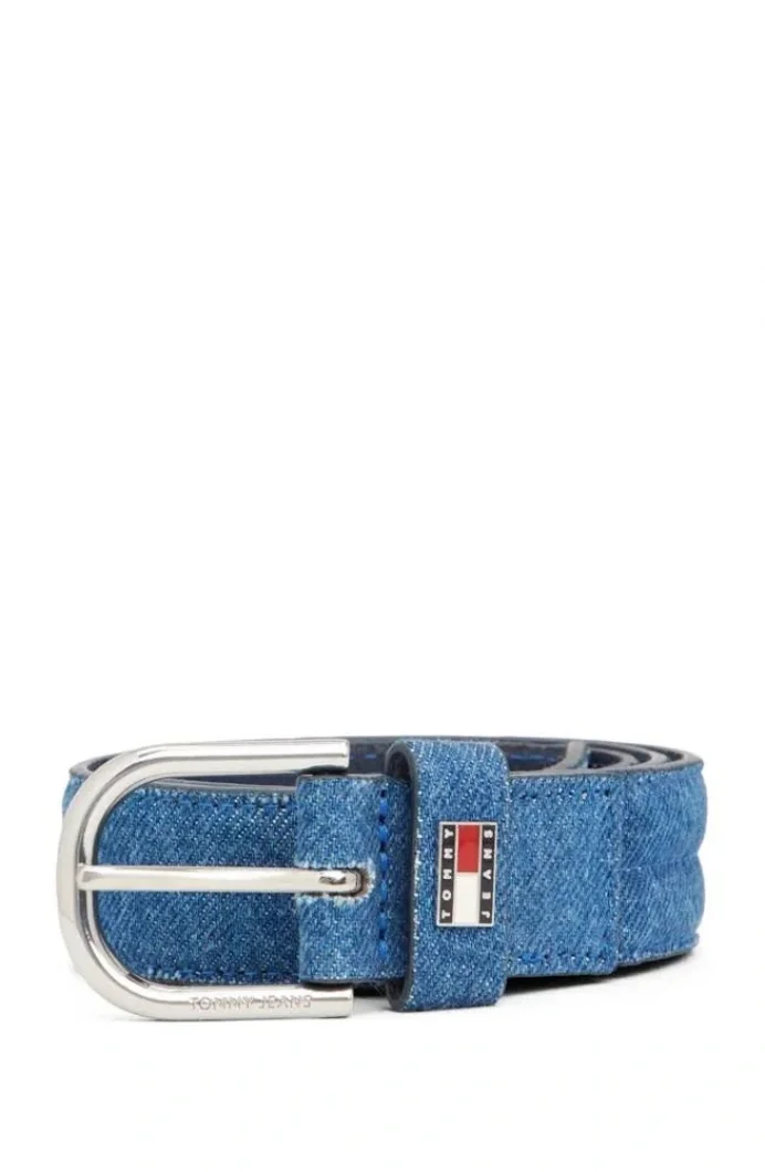 Tommy Hilfiger TJW Denim Cool 3.5 Kadın Mavi Kemer AW0AW180461AF