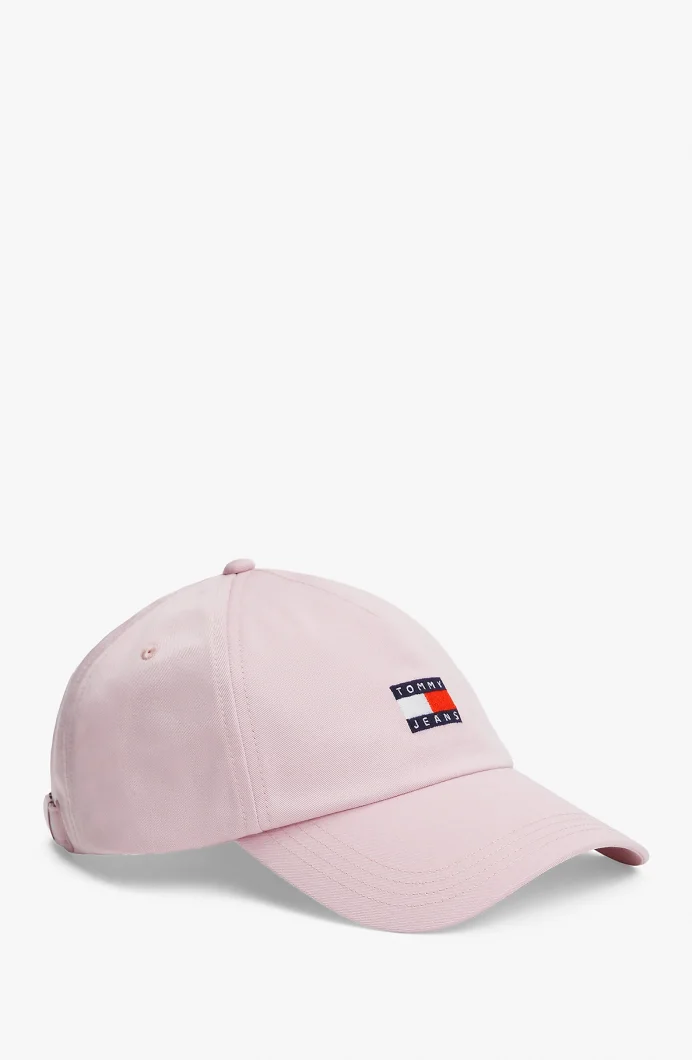 Tommy Hilfiger TJW Heritage Core 5 Panelli Kadın Pembe Şapka AW0AW16991TON