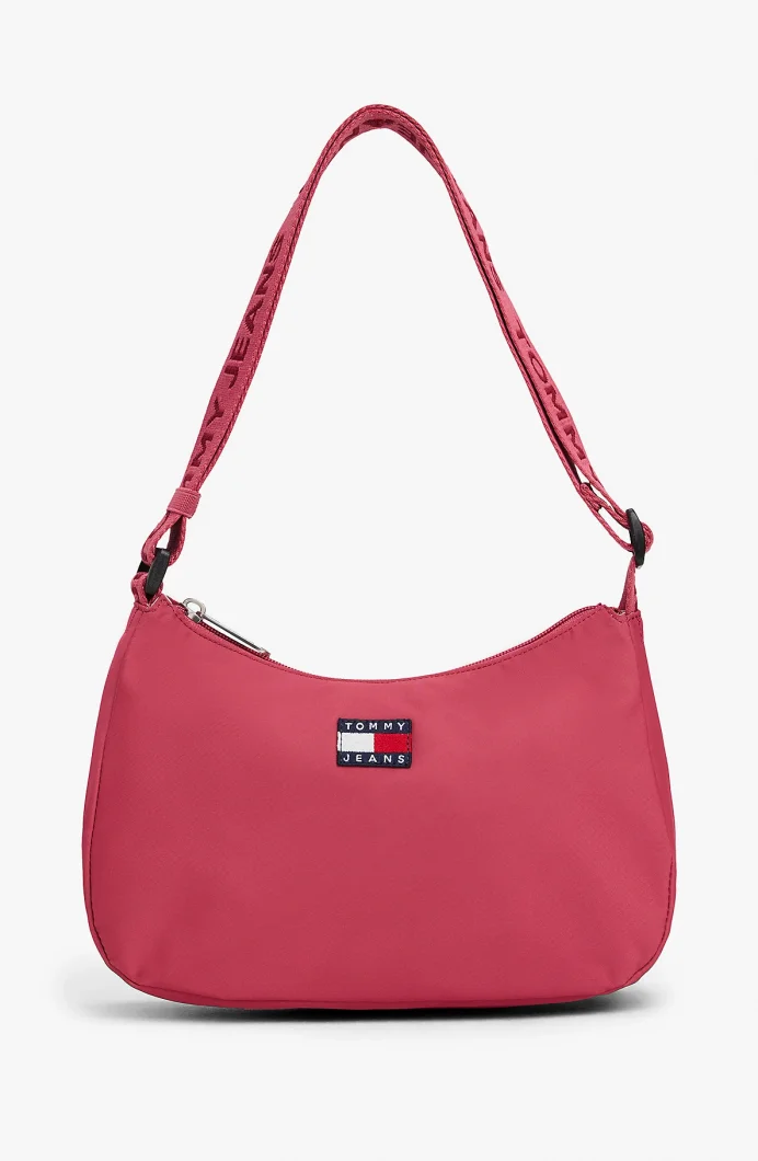 Tommy Hilfiger TJW Klasik Günlük Omuz Kadın Mor Omuz Çantası AW0AW17888VLN