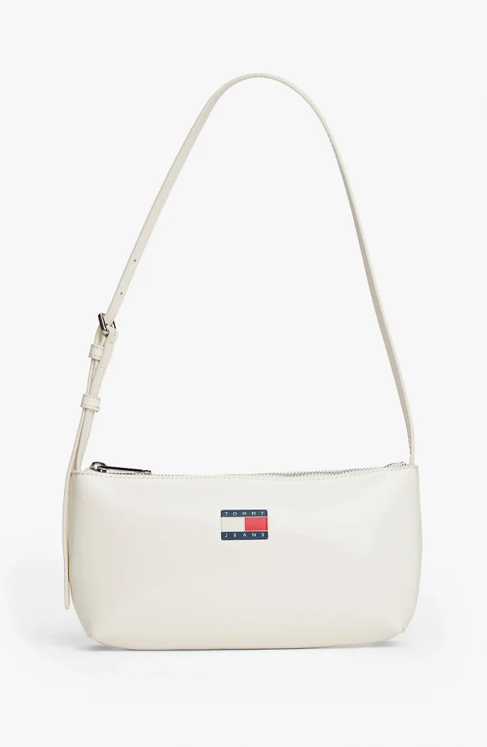 Tommy Hilfiger TJW Must Omuz Kadın Beyaz Omuz Çantası AW0AW17866YBI