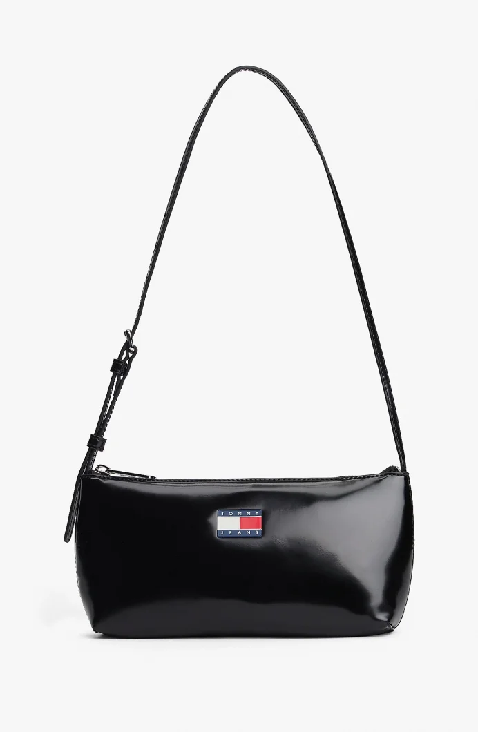 Tommy Hilfiger TJW Must Omuz Kadın Siyah Omuz Çantası AW0AW17866BDS