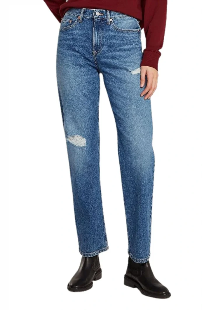 Tommy Hilfiger IZZIE HGH SLM STR DH6135 Kadın Denim Jeans DW0DW199251A5