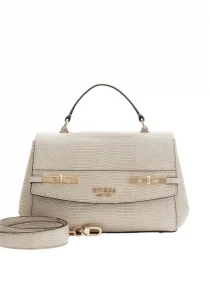Guess Melinda Üstten Saplı Kapaklı Kadın Bej Omuz Çantası HWKL9933200-LTA