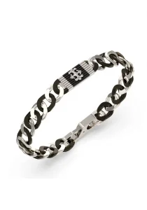 Guess Erkek Metalik Gri Bileklik JGUJUMB05063JWSTBKS