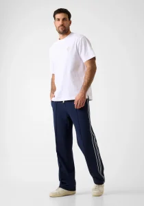 Guess Spiros Düz Paça Erkek Mavi Eşofman Altı Z6GB14K3211-G7R1