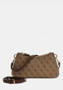 Guess Noelle II 3 Bölmeli Kadın Kahverengi Çapraz Çanta HWBG9672730-LGW