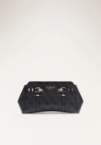 Guess Leona Logolu Girlfriend Çapraz Askılı Kadın Antrasit Çapraz Çanta HWSG9917120-CLO