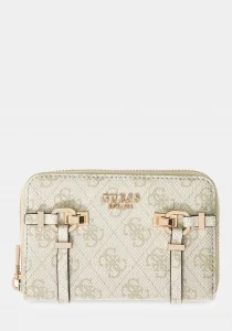 Guess Leona Logolu Orta Boy Fermuarlı Kadın Yeşil Cüzdan SWSG9917140-SGO