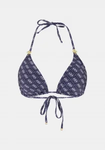 Guess 4G Çıkarılabilir Pedli Üçgen Kadın Lacivert Bikini E6GJ48KCBJ0-P7WY