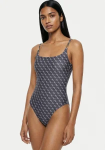 Guess 4G Tek Parça Kadın Mavi Mayo E6GJ47KCBJ0-P7WY