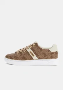 Guess Britz Kadın Bej Sneaker FLFBTZFAL12-BEIGE