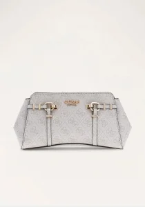 Guess Leona Logolu Girlfriend Askılı Kadın Krem Çapraz Çanta HWSG9917120-BNN