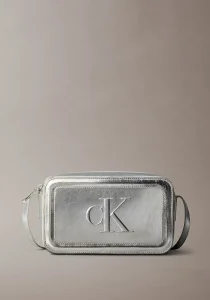 Calvin Klein Bold CK Metalik Kamera Kadın Metalik Gri Çapraz Çanta LV04F3331G-3JH