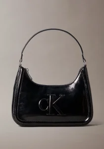 Calvin Klein Bold CK Metalik Kadın Siyah Omuz Çanta LV04F3332G-UB1