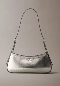 Calvin Klein CK Metalik Küçük Kadın Metalik Gri Omuz Çanta LV04F3304G-3JH