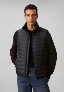 Calvin Klein Kolsuz Hafif Naylon Şişme Erkek Yelek LV04LC509G-CEF