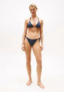 Tommy Hilfiger CHEEKY STRING SIDE TIE PRINT Kadın Bikini Altı  UW0UW053160G3