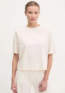 Guess Colette Kadın Krem Aktif Boxy Fit T-Shirt V4BI21I3Z14-G6K5