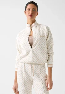 Guess Aggie Tam Fermuarlı Kadın Krem Eşofman Üstü  V5YQ03KB212-P0OR