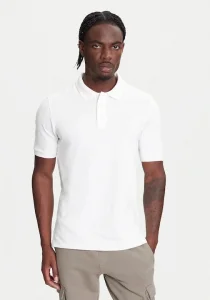 Guess Beppe Erkek Beyaz Aktif Slim Fit Polo T-Shirt Z5YP02K9WF1-G018