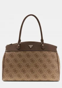 Guess Berta Deluxe Dome Kadın Kahverengi Valiz TWOB8688903-LGW