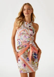 Guess Betty Kadın Çok Renkli Elbise W5PK12WI380-F6ZO