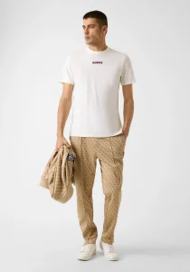 Guess Cochise Bisiklet Yaka Kısa Kollu Erkek Beyaz T-shirt Z6RI00I3Z14-G018